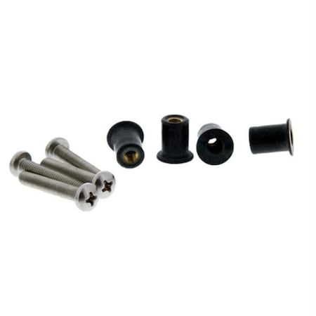 Well Nut Mounting Kit - 4 Pack